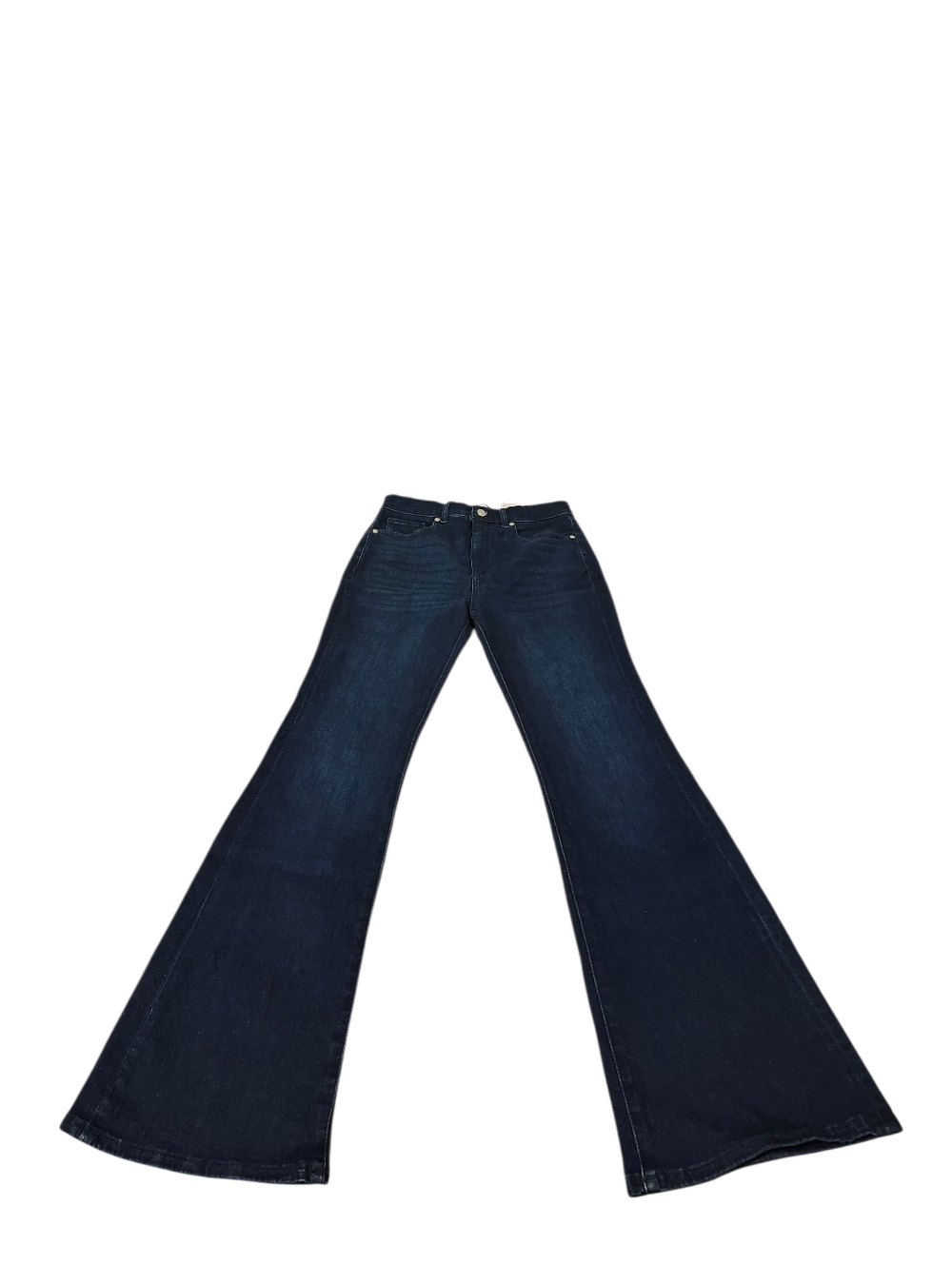 Loft Dark Blue High-Rise Flare Jeans - 28 Beach School Summer Fall